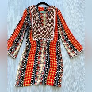 Taj by sabrina crippa tunic dress